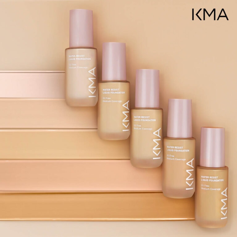 KMA WATER RESIST LIQUID FOUNDATION WITH NEW CREATION DESIGN TO SATISFY NEW GEN
