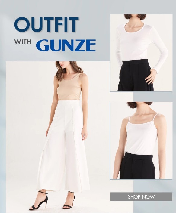 GUNZE a touch of comfort