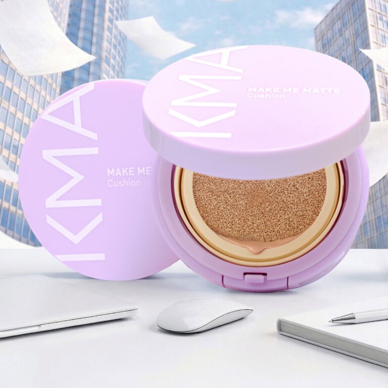 Matte Skin, No Powder Setting Needed with the New MAKE ME MATTE CUSHION from KMA Cosmetics